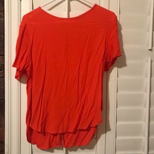 Red/orange top